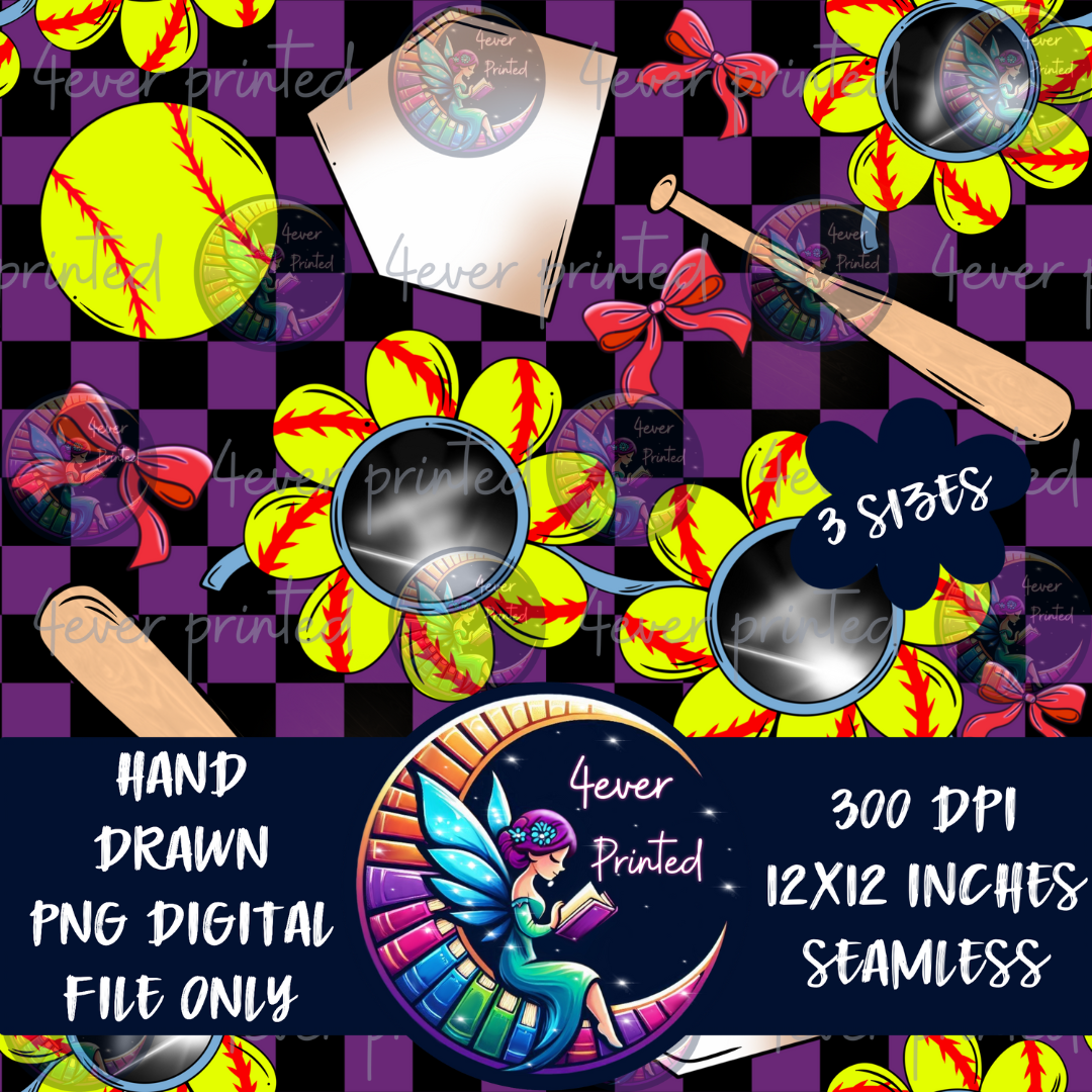 Softball Sunnies - Seamless