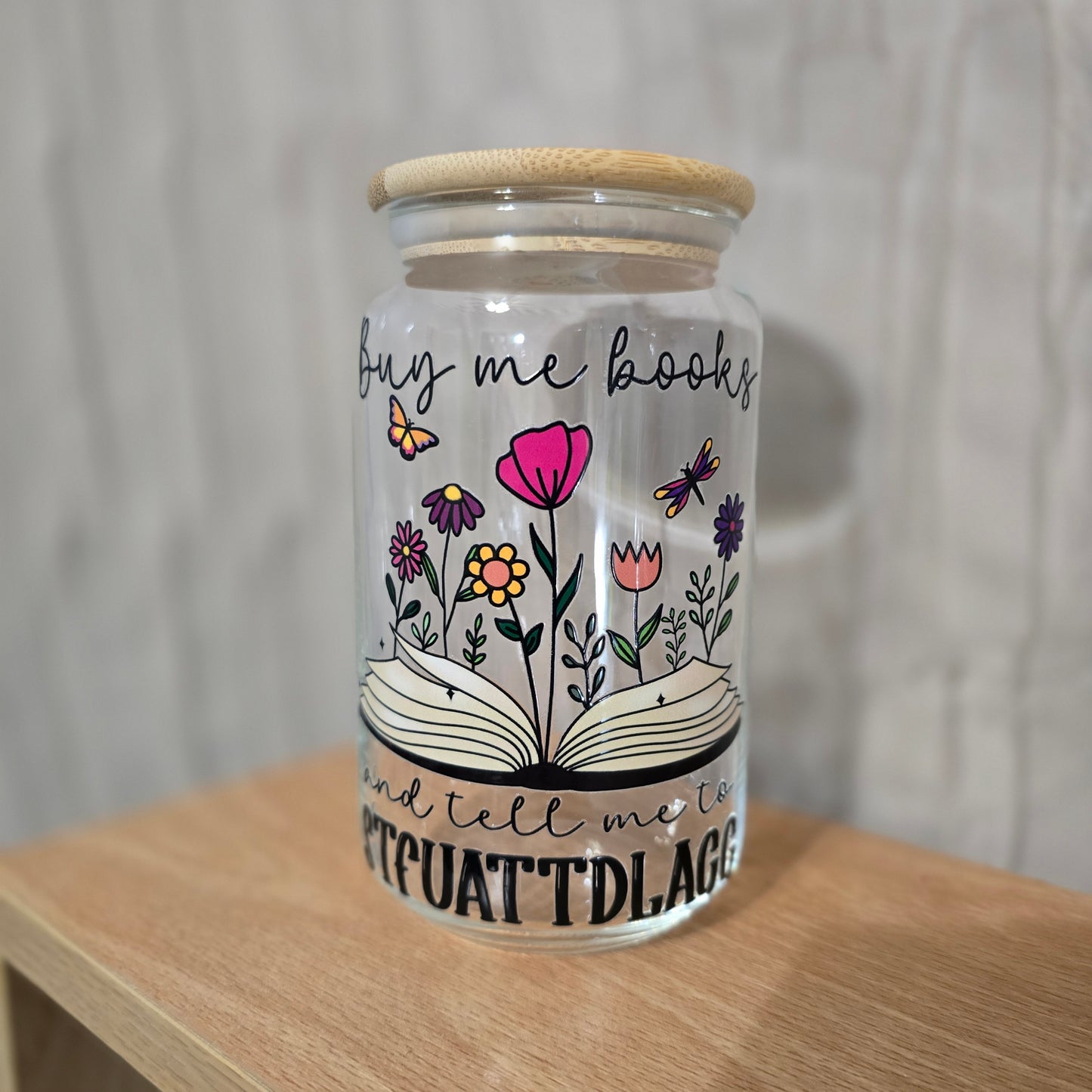 Buy Me Books And.. Libbey Glass Can