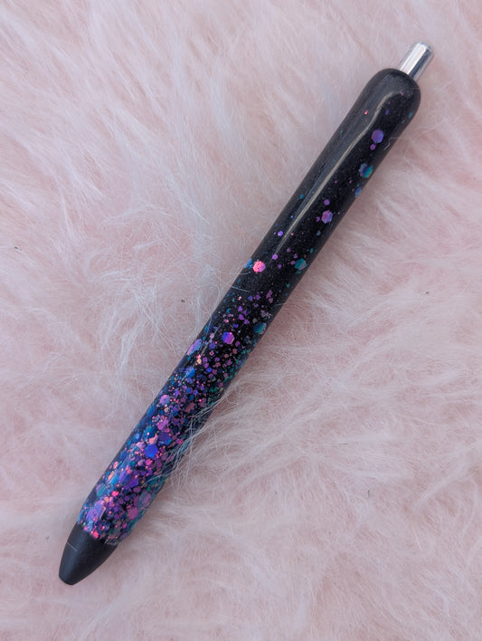 Electric Sky Glitter Ombre Refillable Glitter Pen